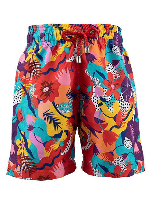 swim trunks for kids with sun protection spf50+