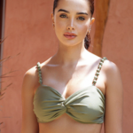 green bikini top